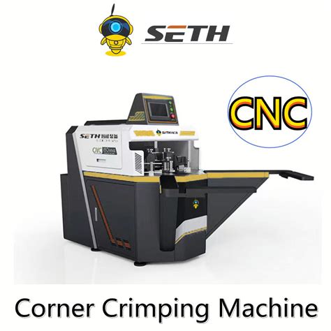 china cnc corner crimping machine|Heavy Duty Four Head CNC Corner Crimping Machine.